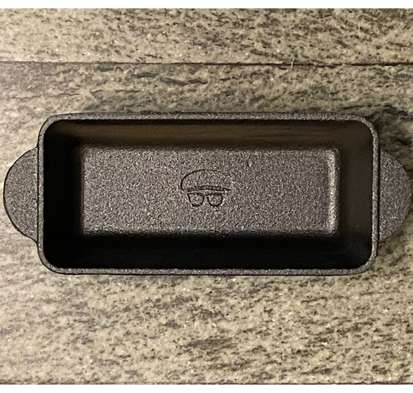 Br�dform i gjutj�rn med lock