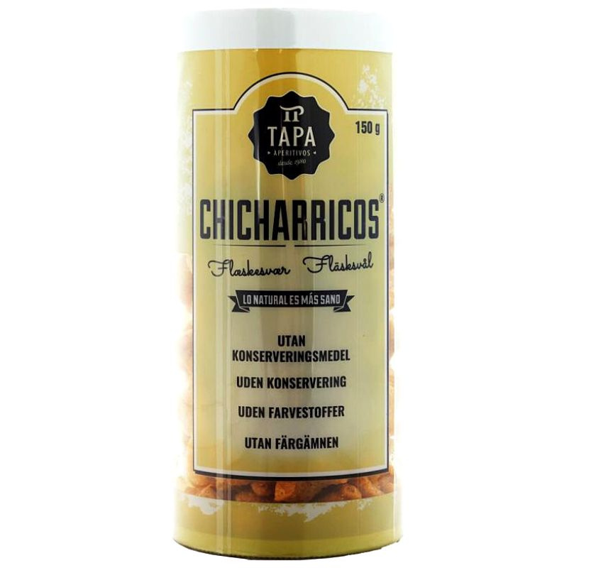 Chicharricos - Spanska fl�sksv�lar f�rpackning