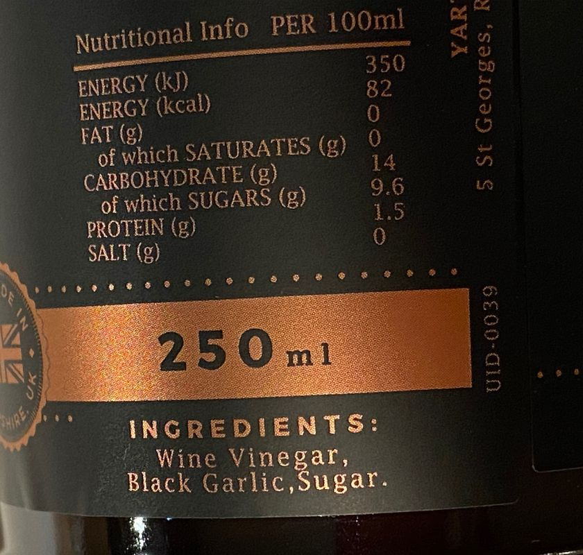 lackGarlic-vin�ger 