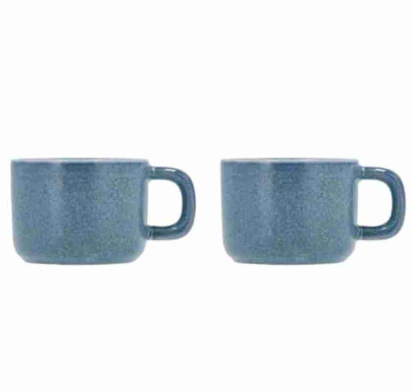 2 bl� esspressokoppar 