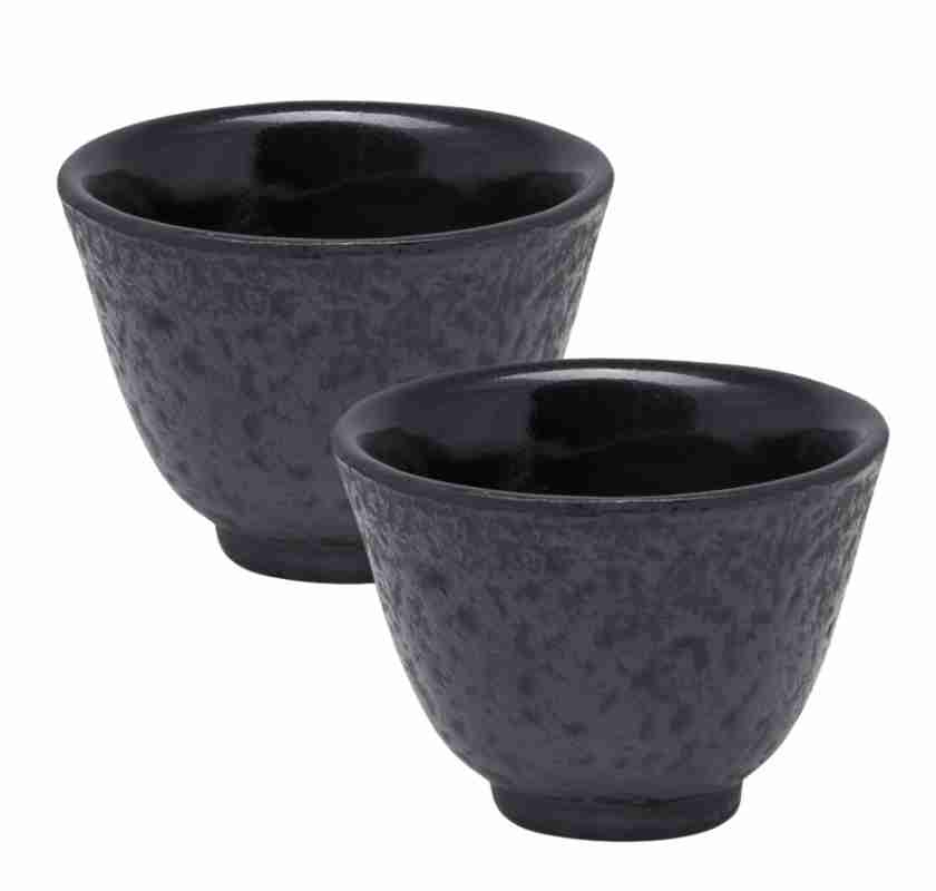 Temuggar japanska svarta i gjutj�rn 2st