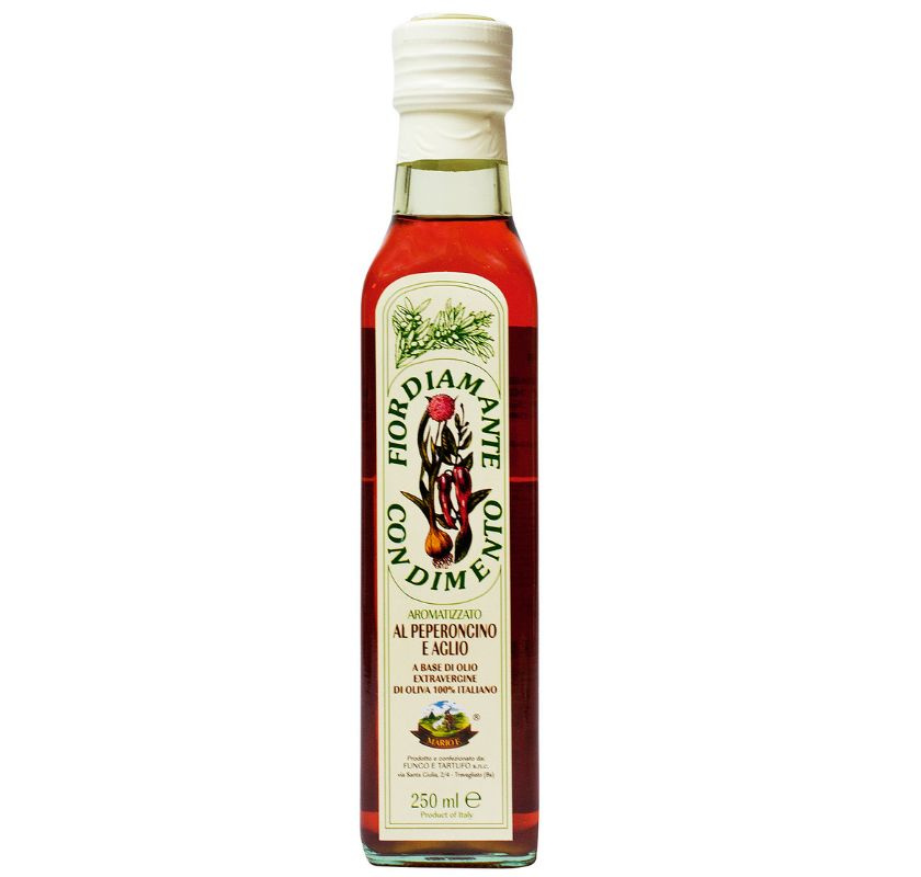 chili- och vitl�ksolivolja frilagd flaska