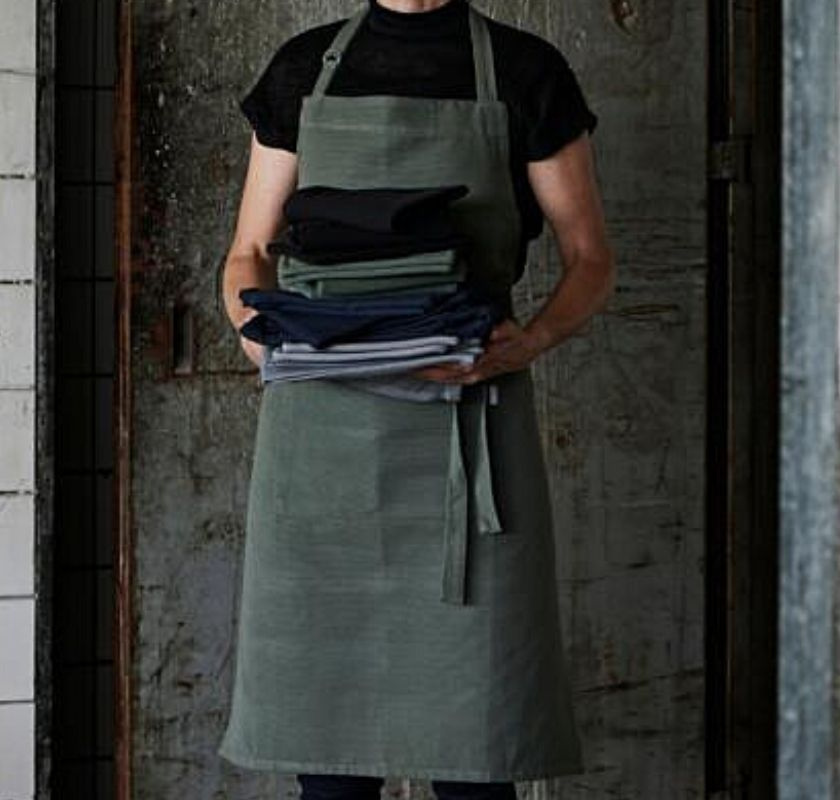 F�rkl�de i ribbad ekologisk bomull Bastian