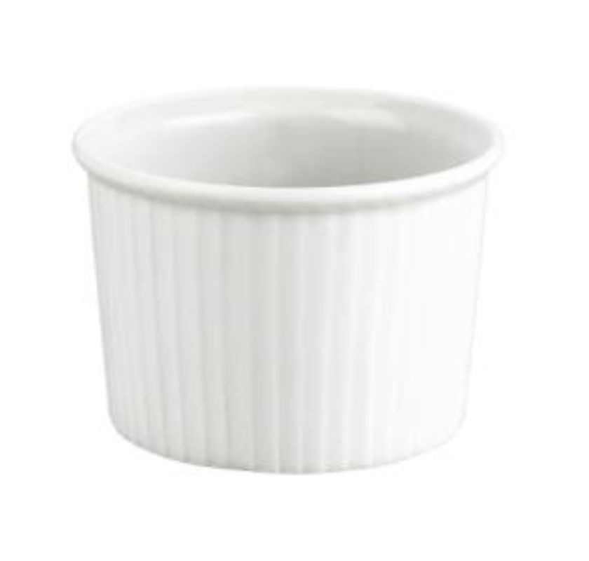 Suffl�form Mini i vitt porslin Pillivuyt nr 1 h�g