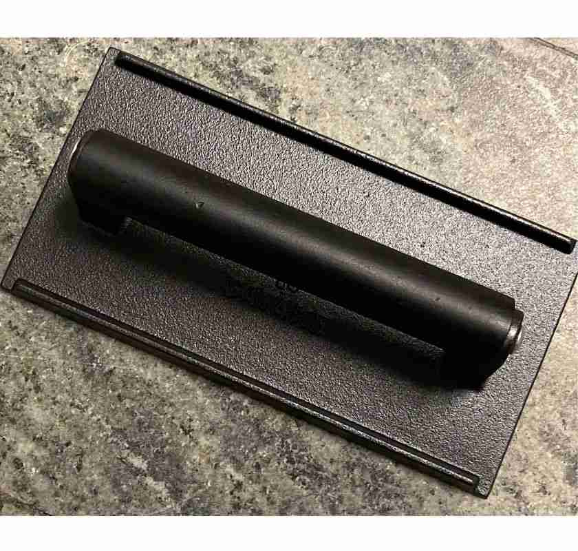 Grillpress i gjutj�rn rektangul�r Satake