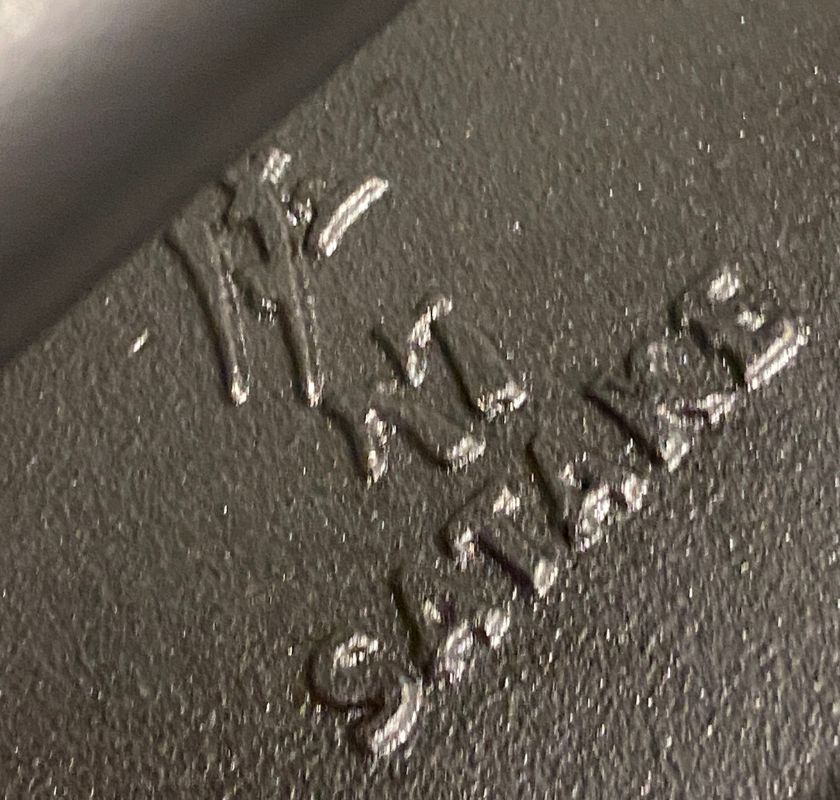 satake text p� grillpress i gjutj�rn rektangul�r