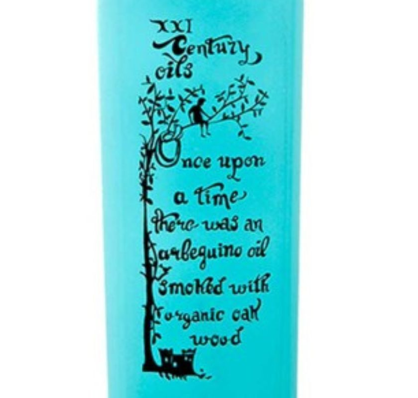 Olivolja ekr�kt Castillo de Canena detalj av flaskan