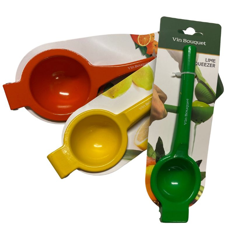 Alla citruspressar 3 olika storlekar finns att v�lja mellan