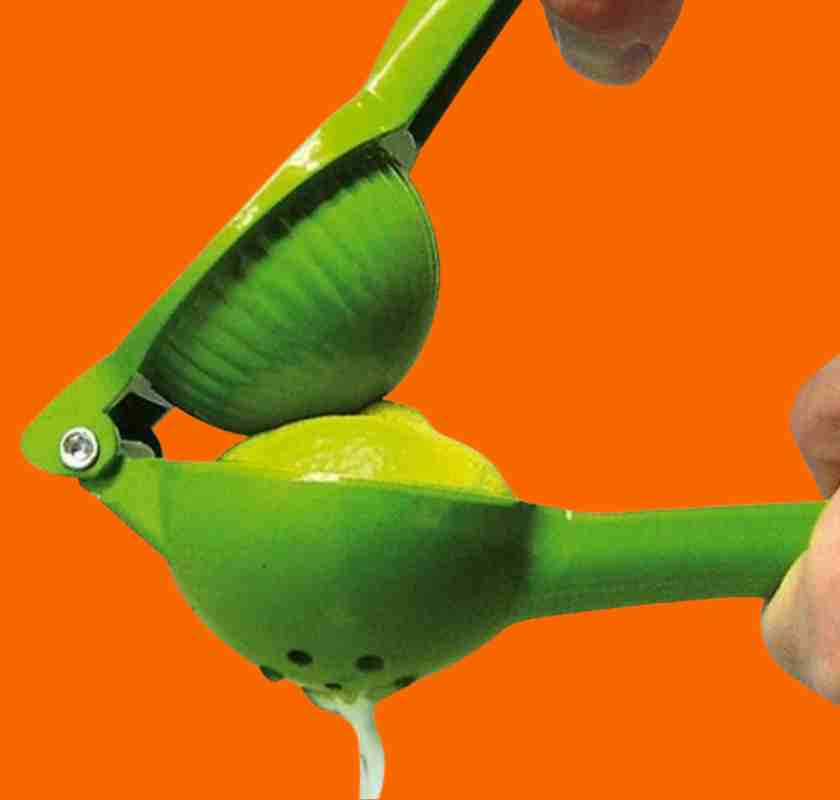 limepress mot orange bakgrund 