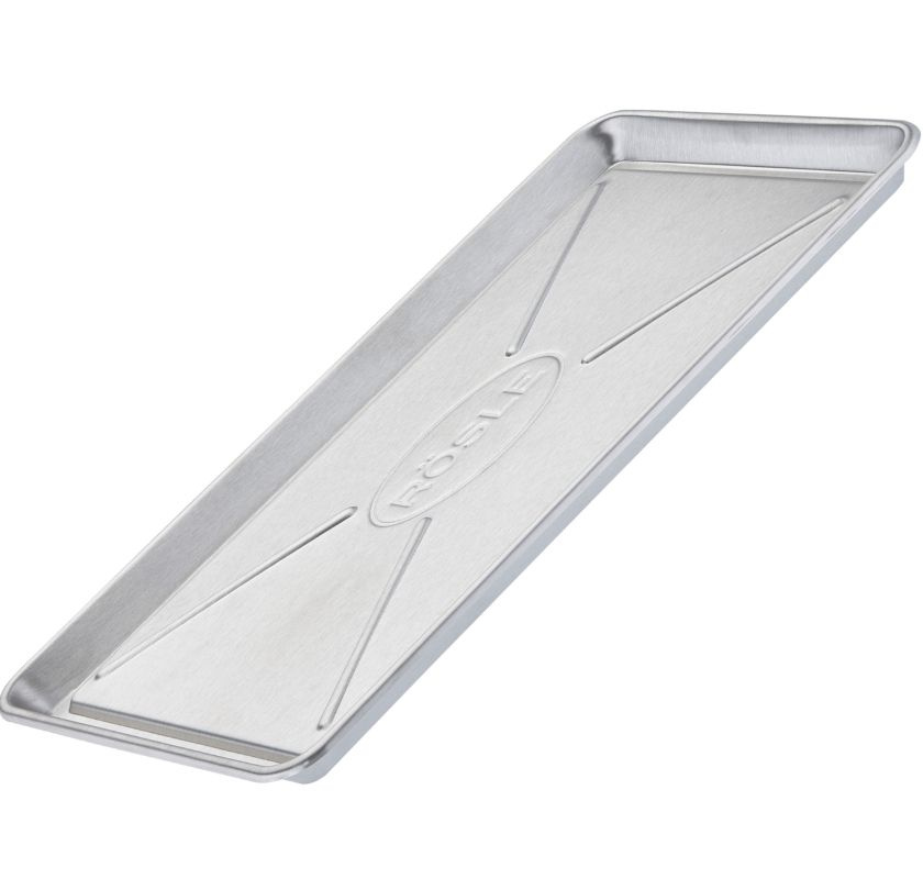 Grillbricka i rostfritt st�l frilagd