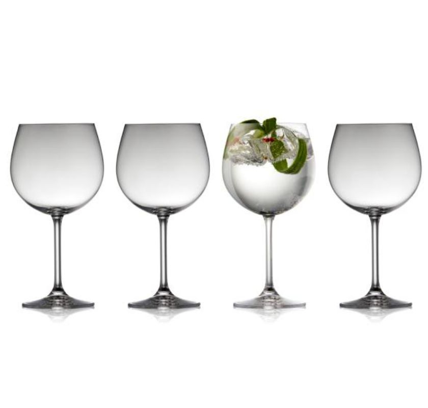 Gin- & tonicglas p� fot 4 st