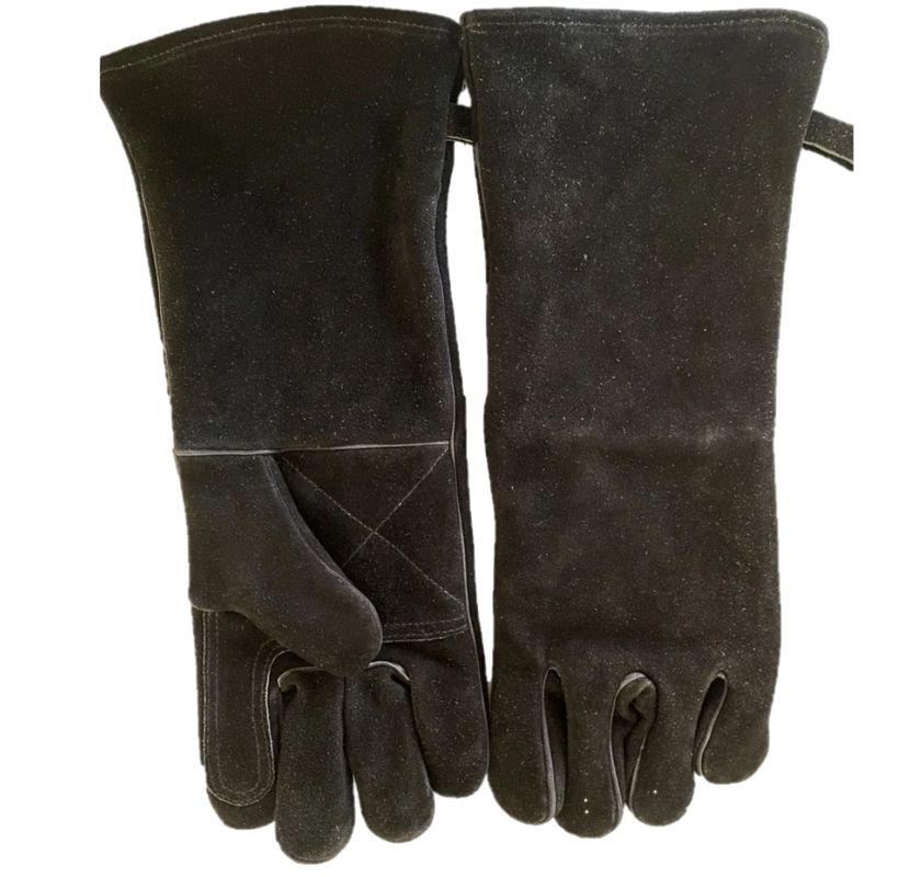 Grillhandske i mocka Xapron svart