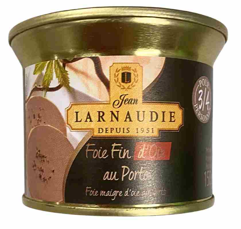 G�slever med portvin Larnaudie i burk