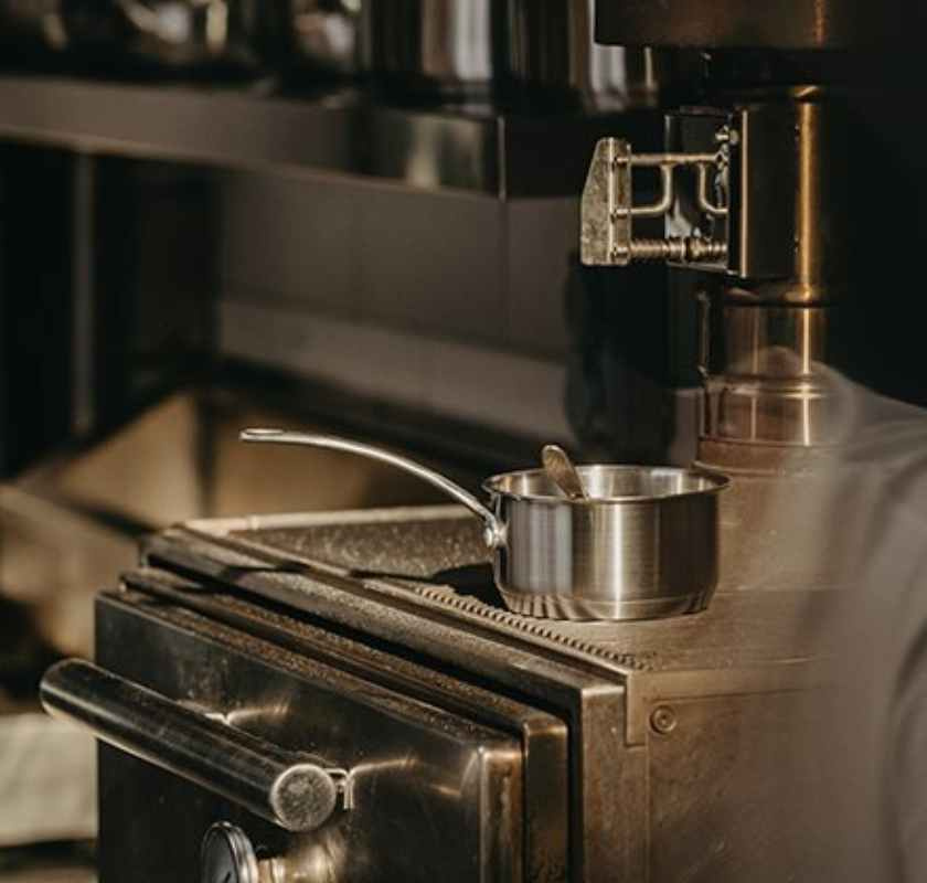 Kastrull Mathias Dahlgren f�r Culimat 0,5 liter i restaurangk�k