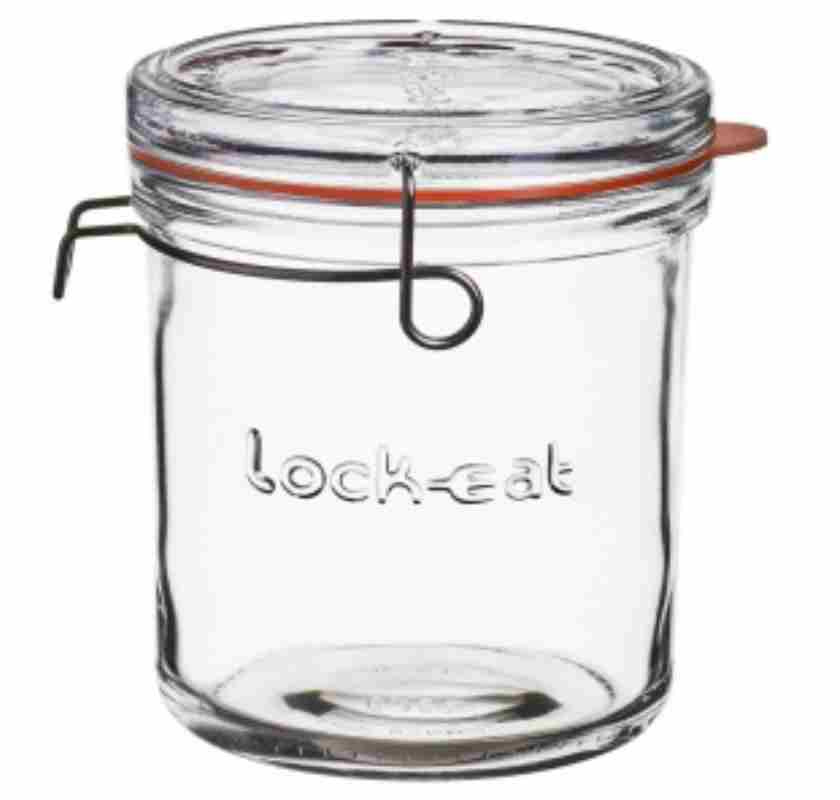 burk med gummipackning