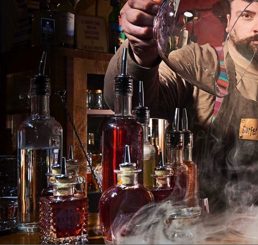 Glasflaska med doseringspropp 250 ml