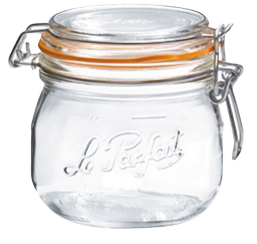 Konserveringsburk med sn�pplock 0,5 liter