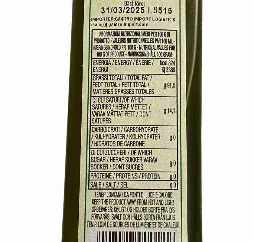 basilikaolja av olivolja