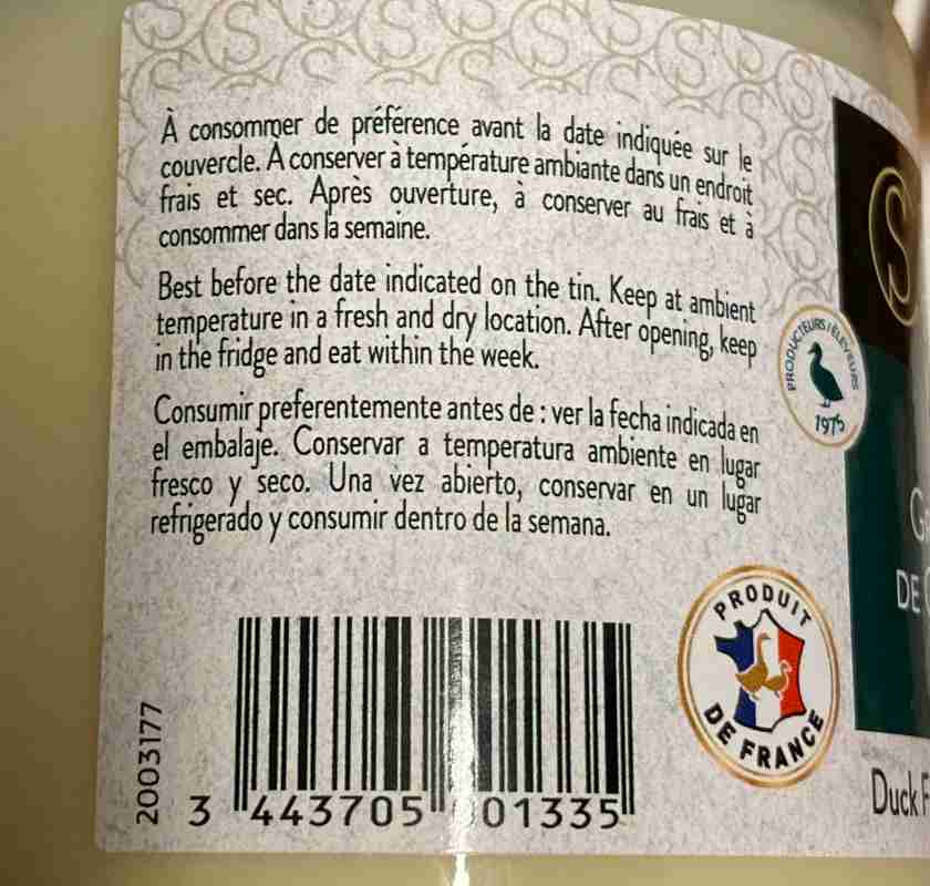 Ankfett Clos Saint Sozy 320g