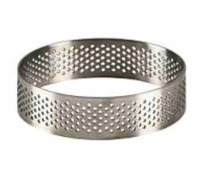 Bakring perforerad 8 cm