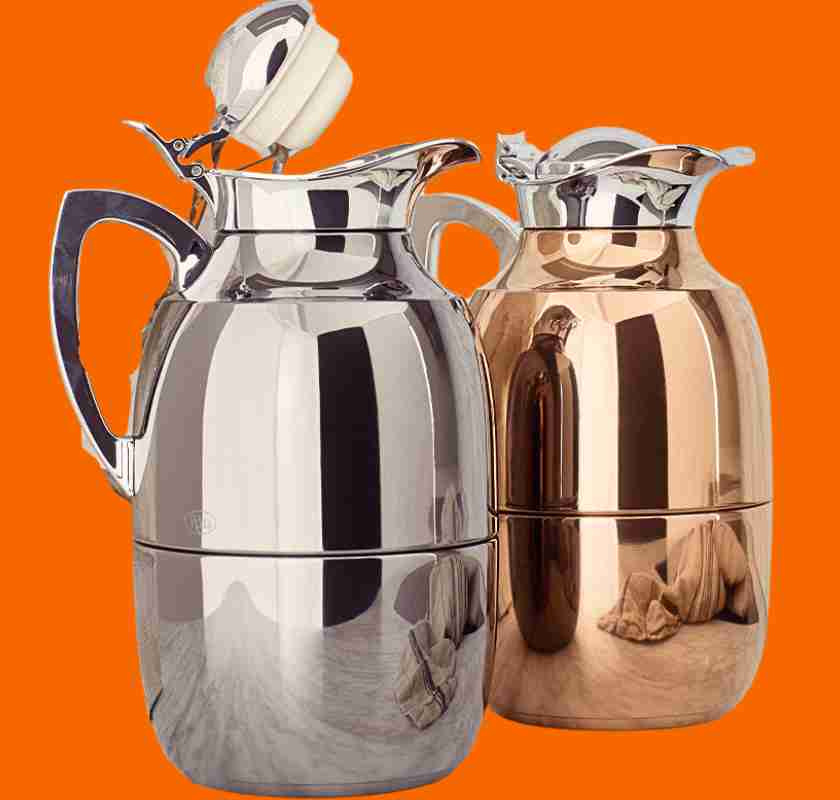 Alfi  Juwel Termoskanna 1 liter i 1 koppar och 1 i st�l