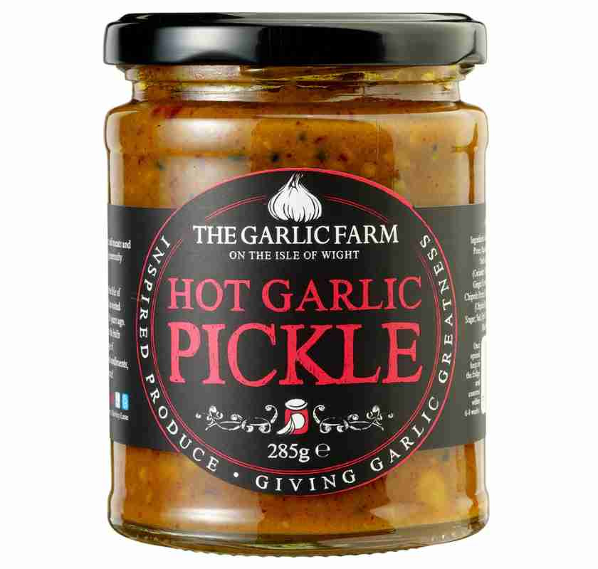 Hot Garlic Pickle fr�n The Garlic Farm