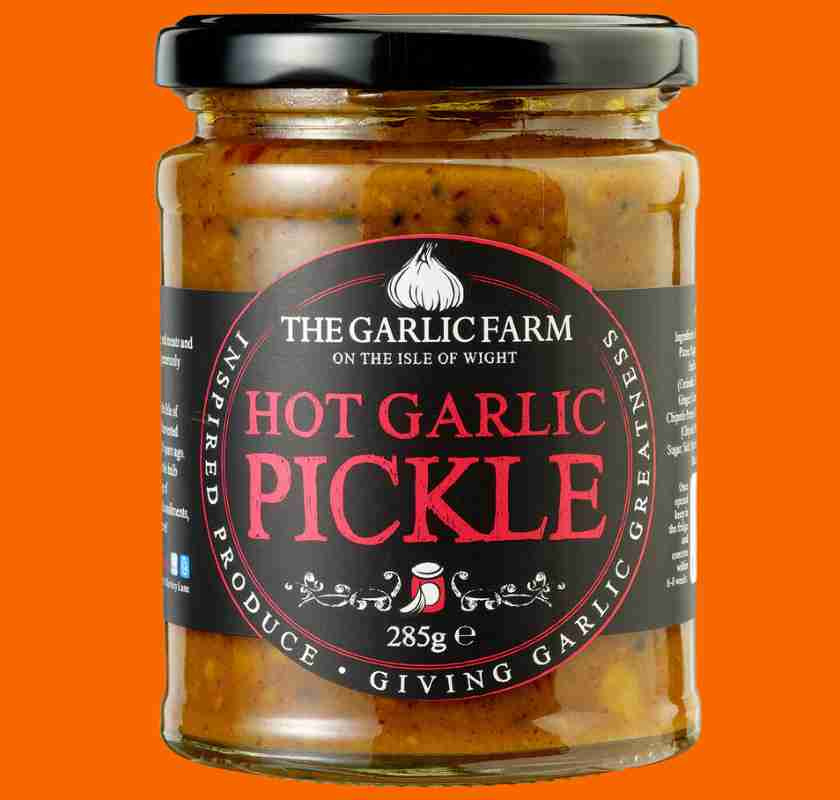 Hot Garlic Pickle fr�n The Garlic Farm