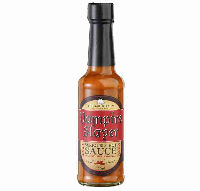 Flaska med vampire slayer – seriously hot chilli sauce, 150ml