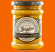 Honungssenap Bornibus mot orange bakgrund