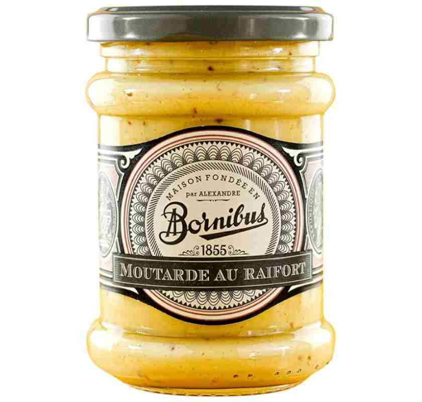 Pepparrotsenap Bornibus i glasburk