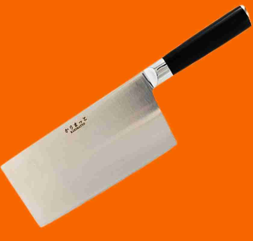 Kinesisk Hacka 18 cm Karimatto p� orange bakgrund