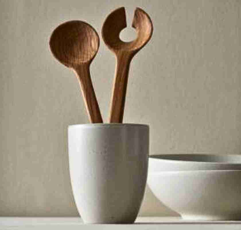 Salladsbestick i ek-tr� UTG�TT