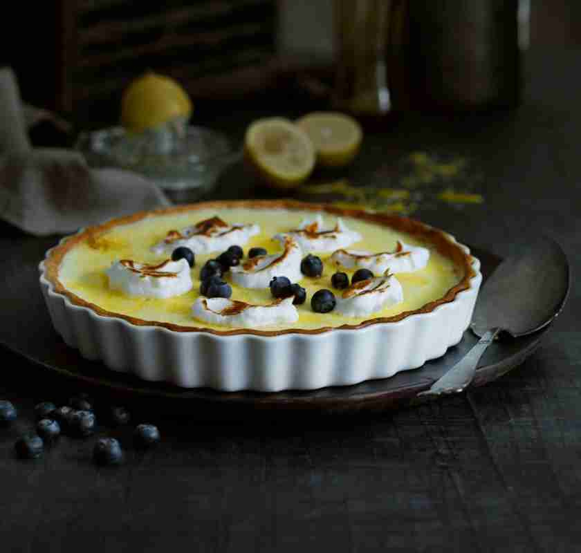 Pajform i vitt porslin Pillivuyt