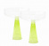 Champagneglas Coupe Claude från  Brut Homeware grön/klar Champagneglas Coupe Claude med klar kupa och grön fot från  Brut   Homeware i 2-pack