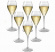 6 st Champagneglas i BPA-fri plast Champagne Flute Perlage 6-pack 