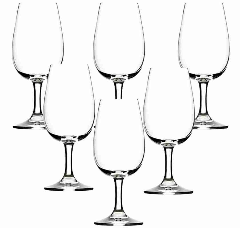 Litet vinglas i plast Degustazione provsmakarglas 6st st�ende i trekant