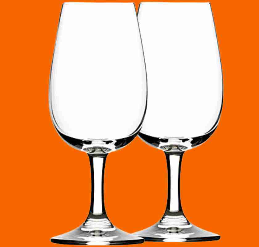 Litet vinglas i plast Degustazione provsmakarglas 2 st