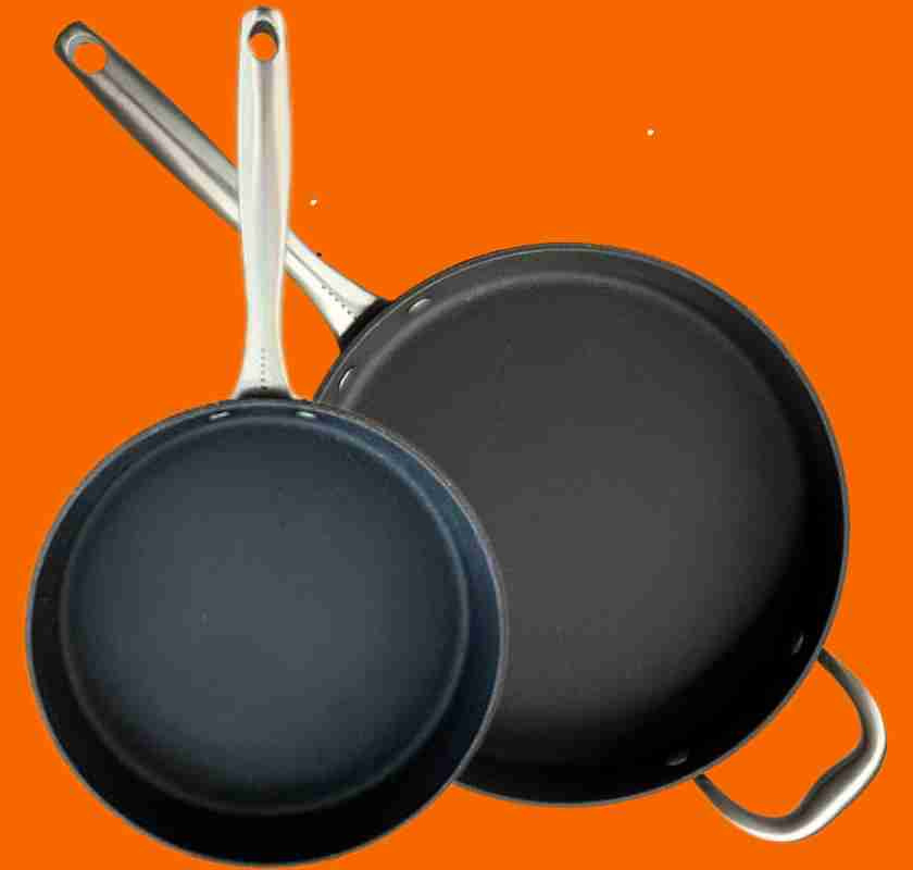 Gjutj�rnspanna stekpanna Satake 22 cm & 29 cm