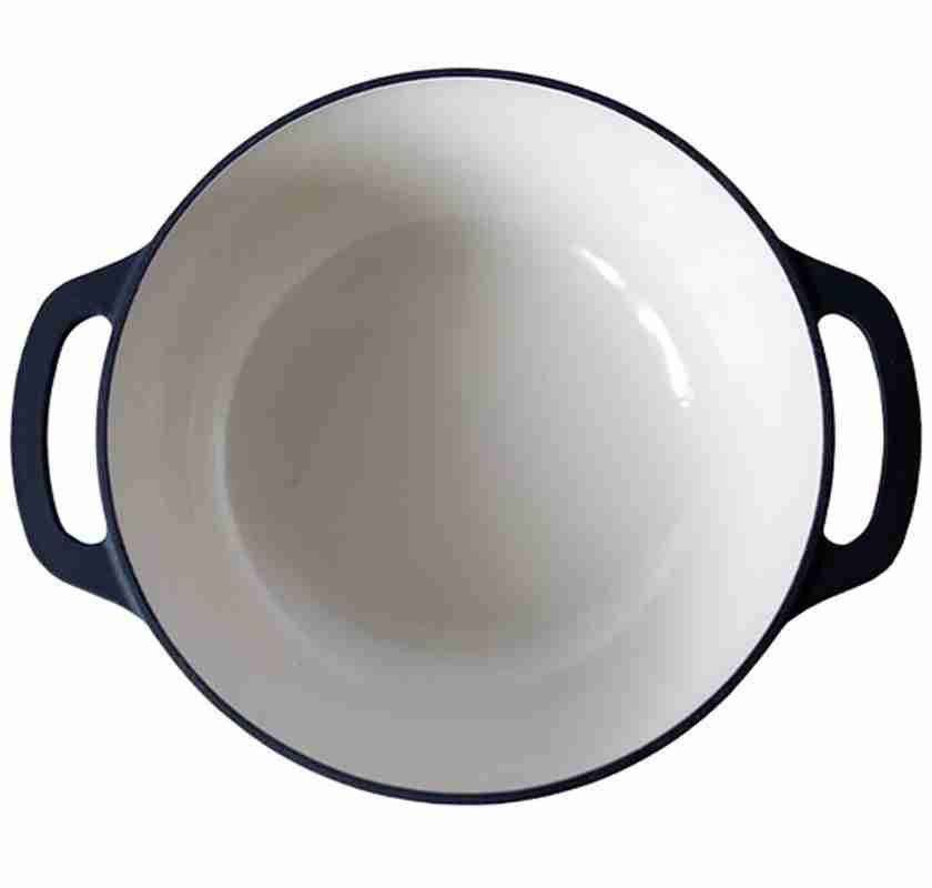 Gjutj�rnsgryta med emaljerad insida