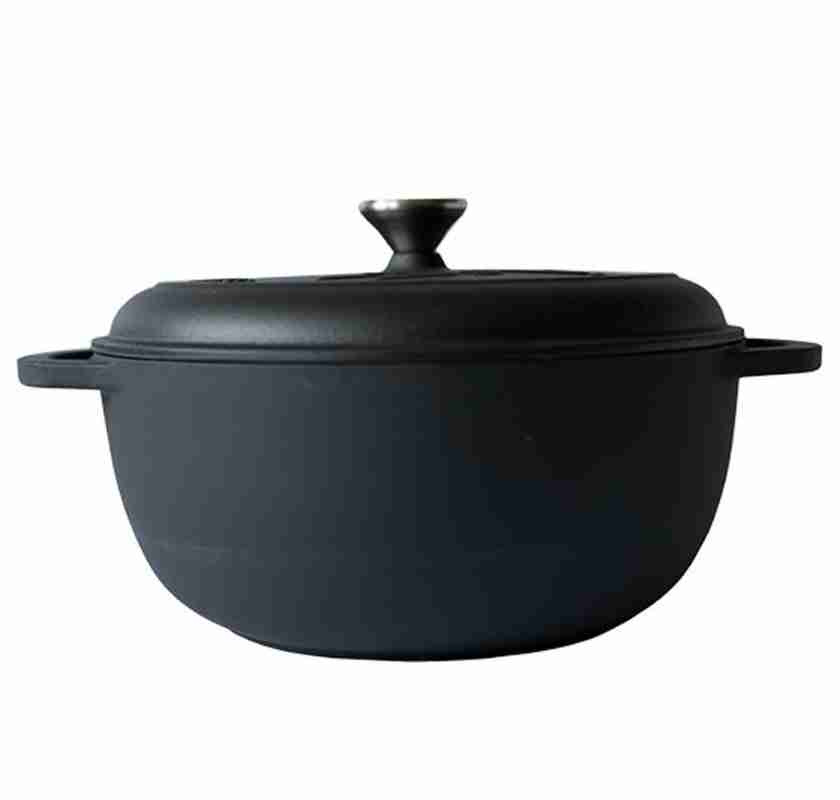 Gjutj�rnsgryta med emaljerad insida