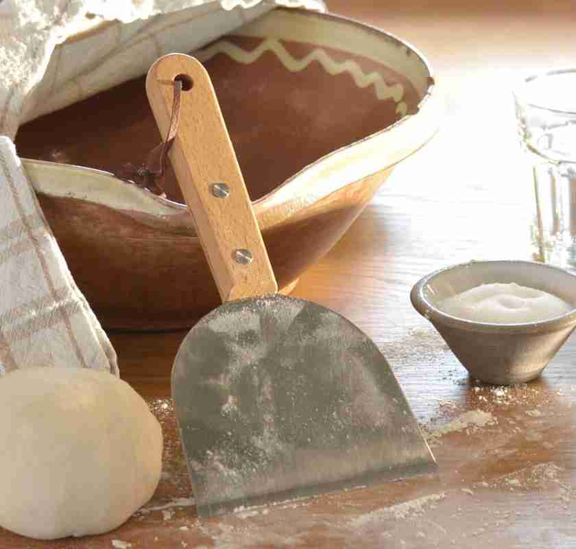 Degsk�l, deg och grillskrapa eller degskrapa Norrjern