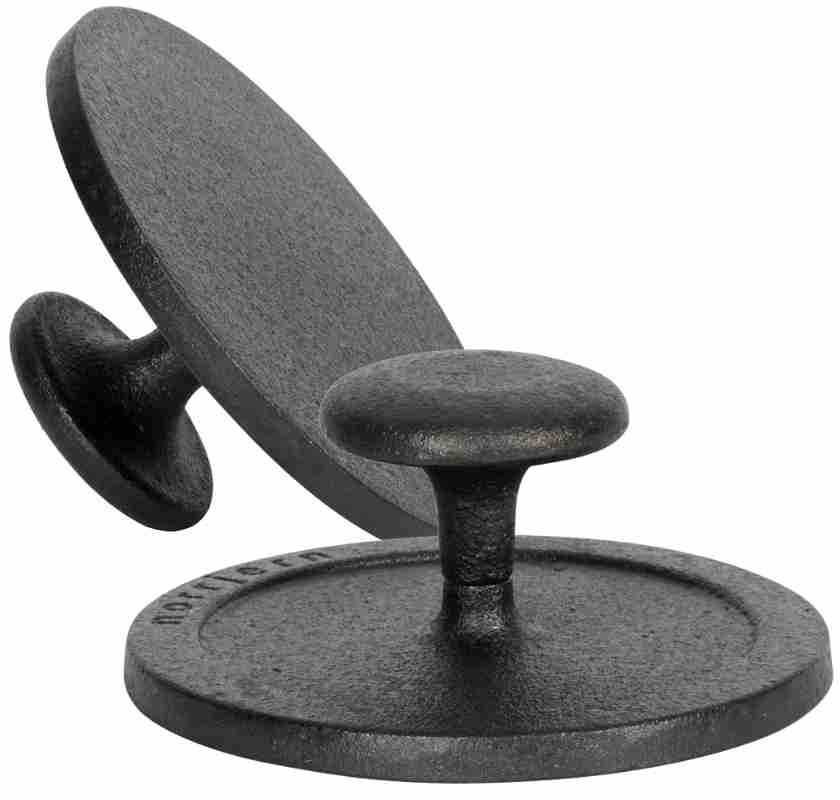 Grillpress rund i gjutj�rn Norrjern