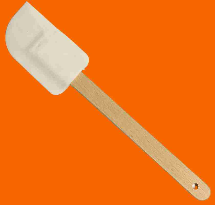 Slickepott mot orange bakgrund