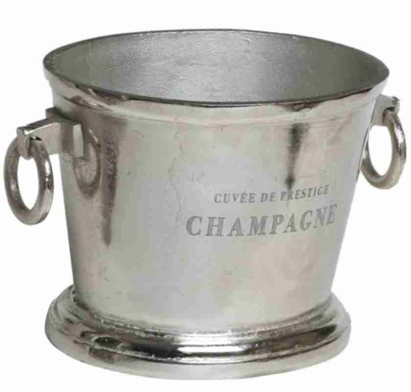 Champagnekylare hink vintage f�r 2 falskor