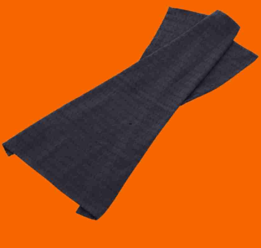 K�kshandduk svart v�fflad mot orange