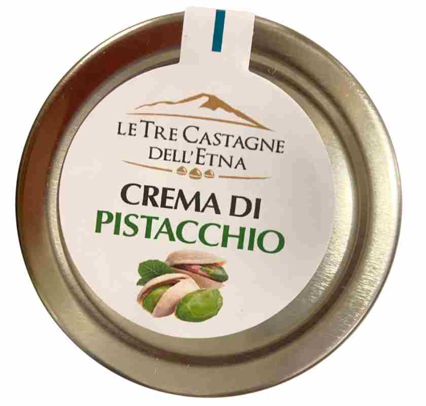 locket p� Pistagekr�m Crema al Pistachio Le Tre Castagne dell''Etna�