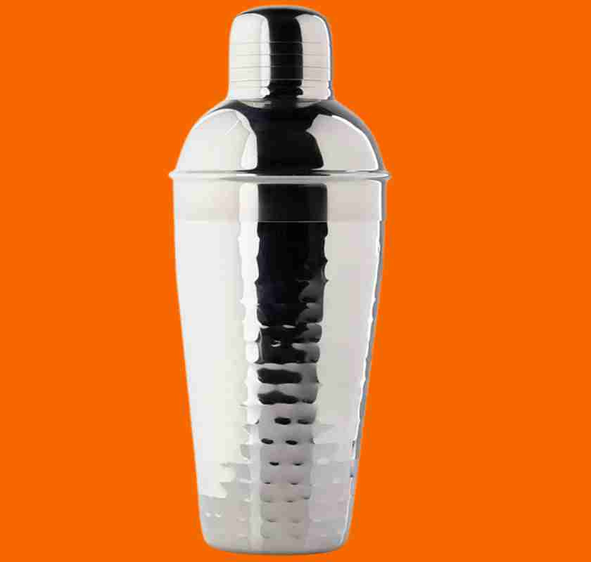 TAYLORS EYE WITNESS Cocktailshaker 500ml Hamrad Rostfritt st�l mot orange