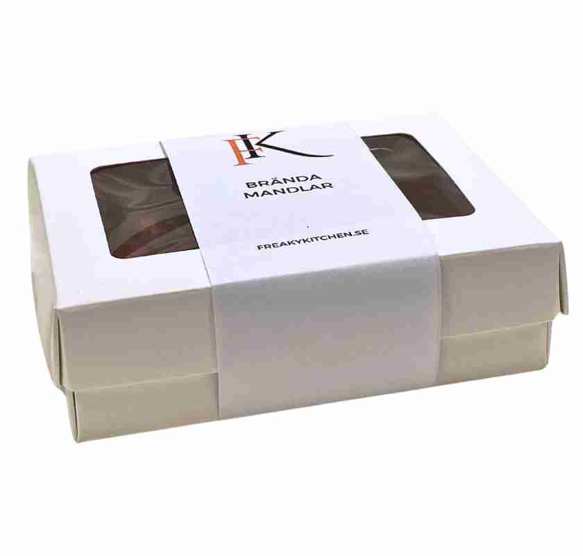 Br�nda mandlar i presentask fr�n freakykitchen