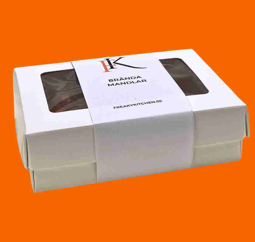 Br�nda mandlar i presentask fr�n freakykitchen