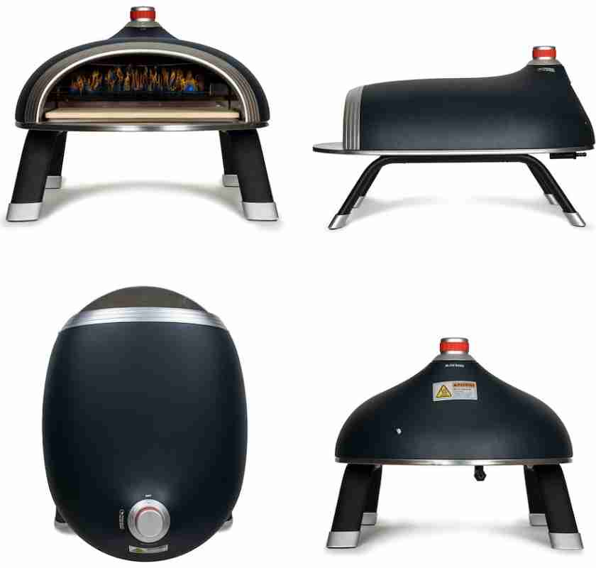 DeliVita Diavolo Pizzaugn framifr�n, bakifr�n, fr�n sidan och ovanifr�n